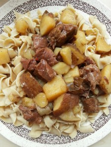 beef and egg noodles